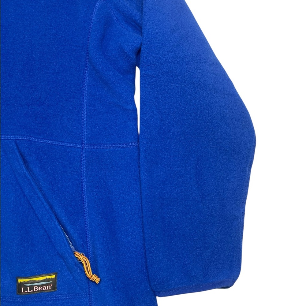 L.L.Bean Mountain Classic Fleece Jacket  Blue Full Zip Long Sleeve Women 2X NEW - Picture 13 of 16